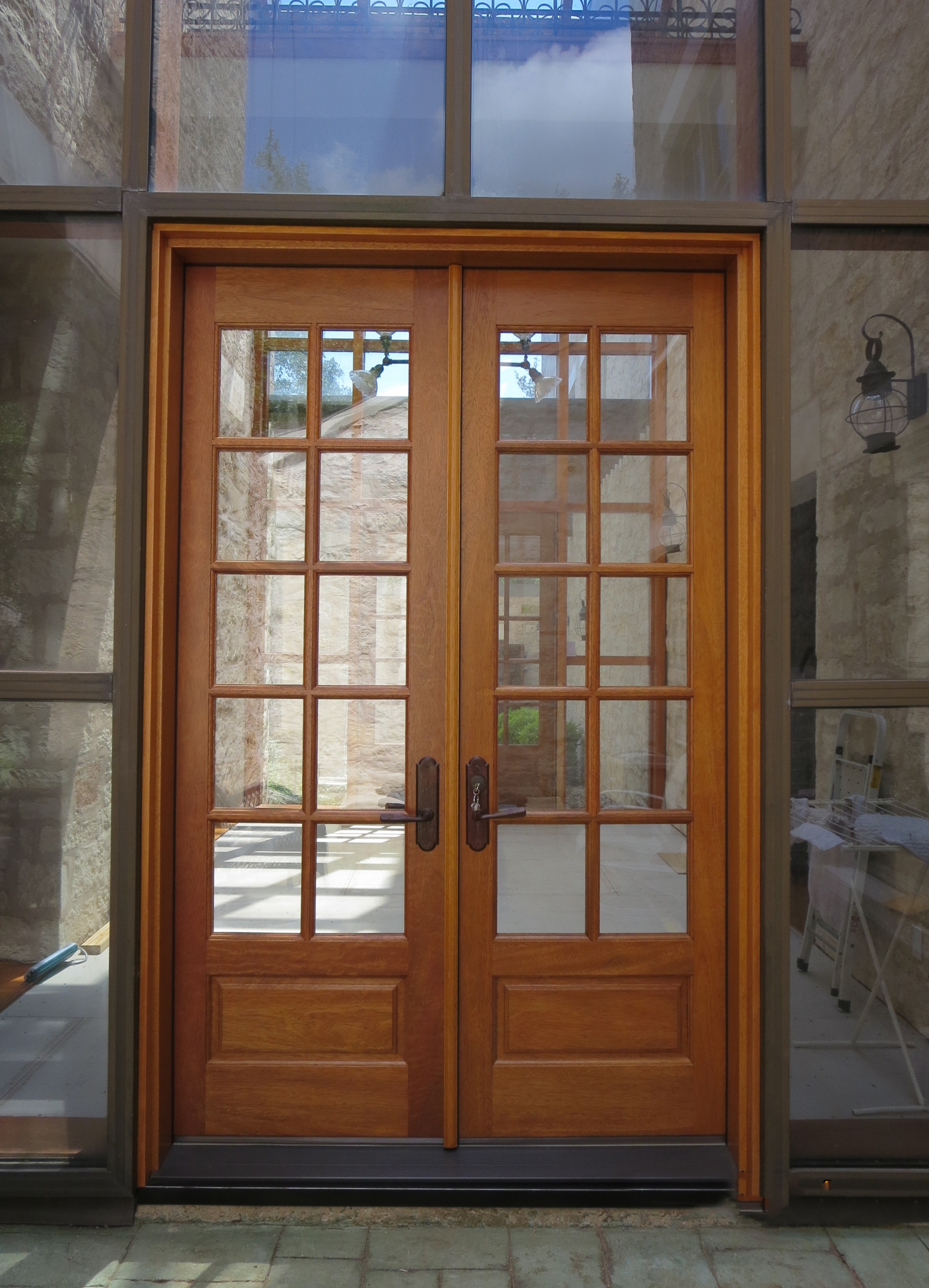 Divided Lite Wood Door Gallery The Front Door Company