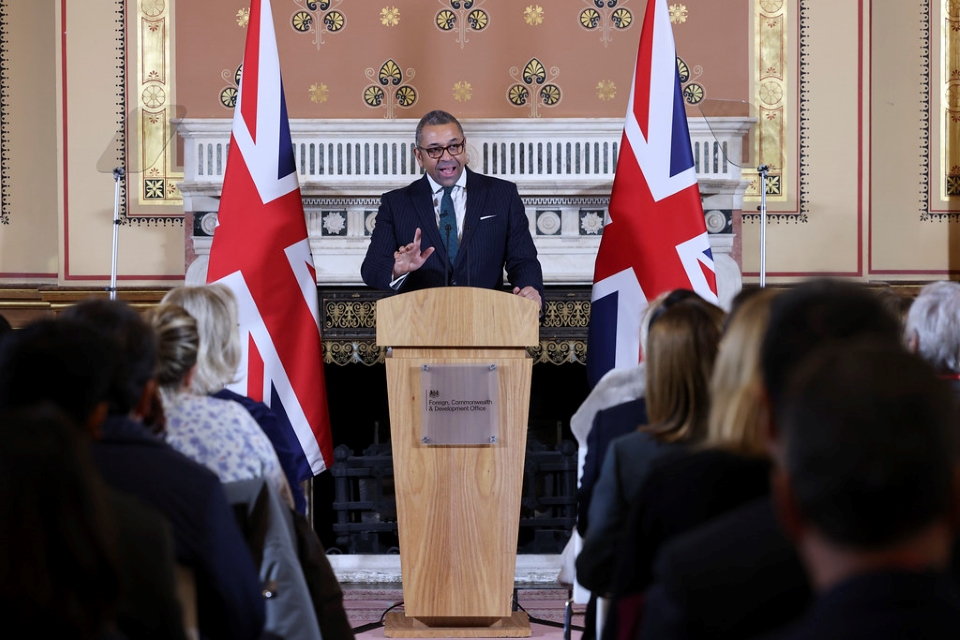 Foreign Secretary James Cleverly’s speech at Foreign Commonwealth and Development Office The