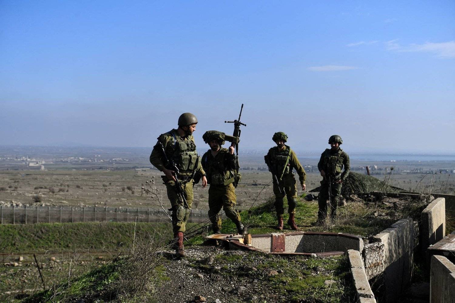 Syrian military says Israel targeted south Damascus from Golan Heights