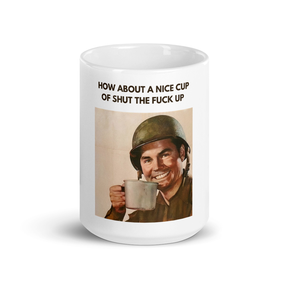 Soldier Mug Nice cup of... The Frontlines