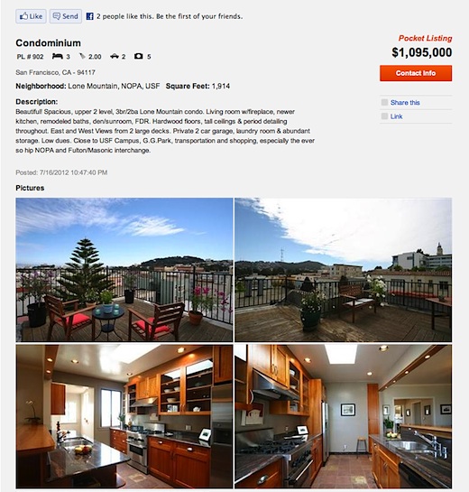 22 Loyola Terrace. Click for details the Front Steps San Francisco