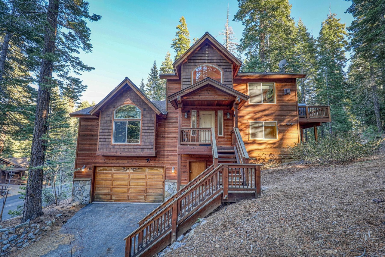Buy a Chunk of This Truckee House For 5,000 the Front Steps San