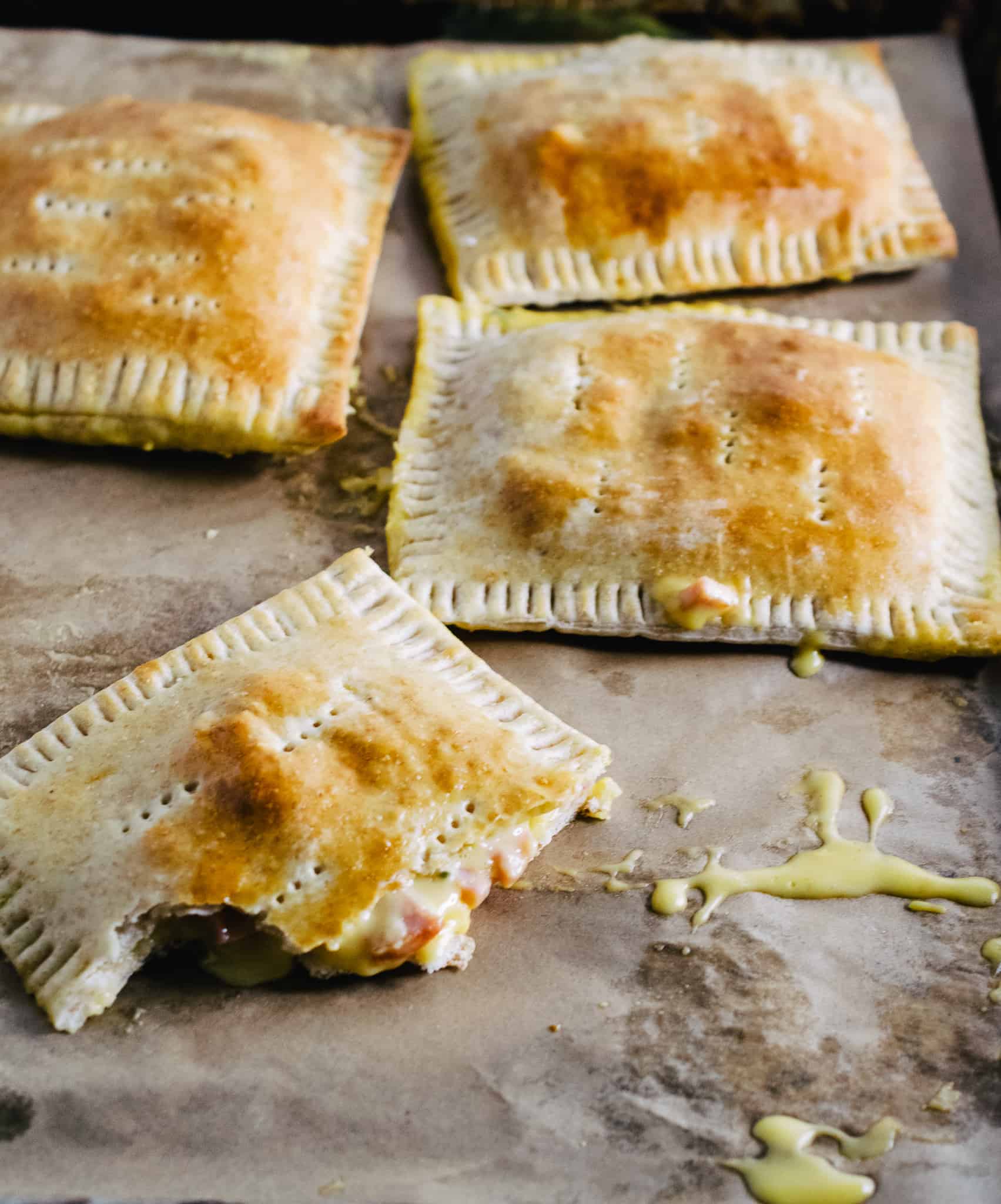 homemade ham and cheese hot pockets the frozen biscuit