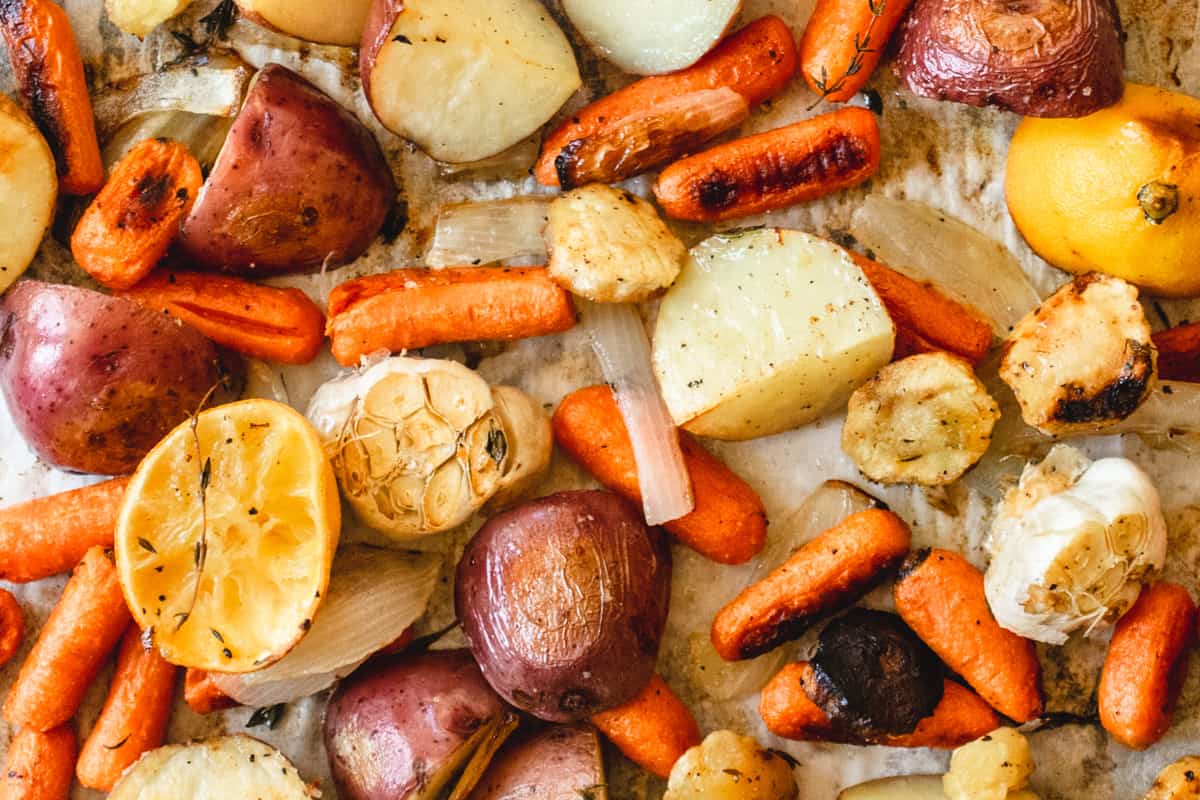 Oven Roasted Root Vegetables The Frozen Biscuit