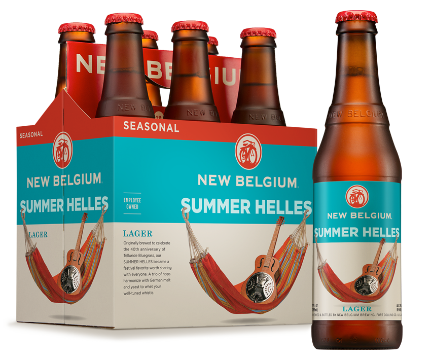 New Belgium’s Latest Seasonal Release Summer Helles •