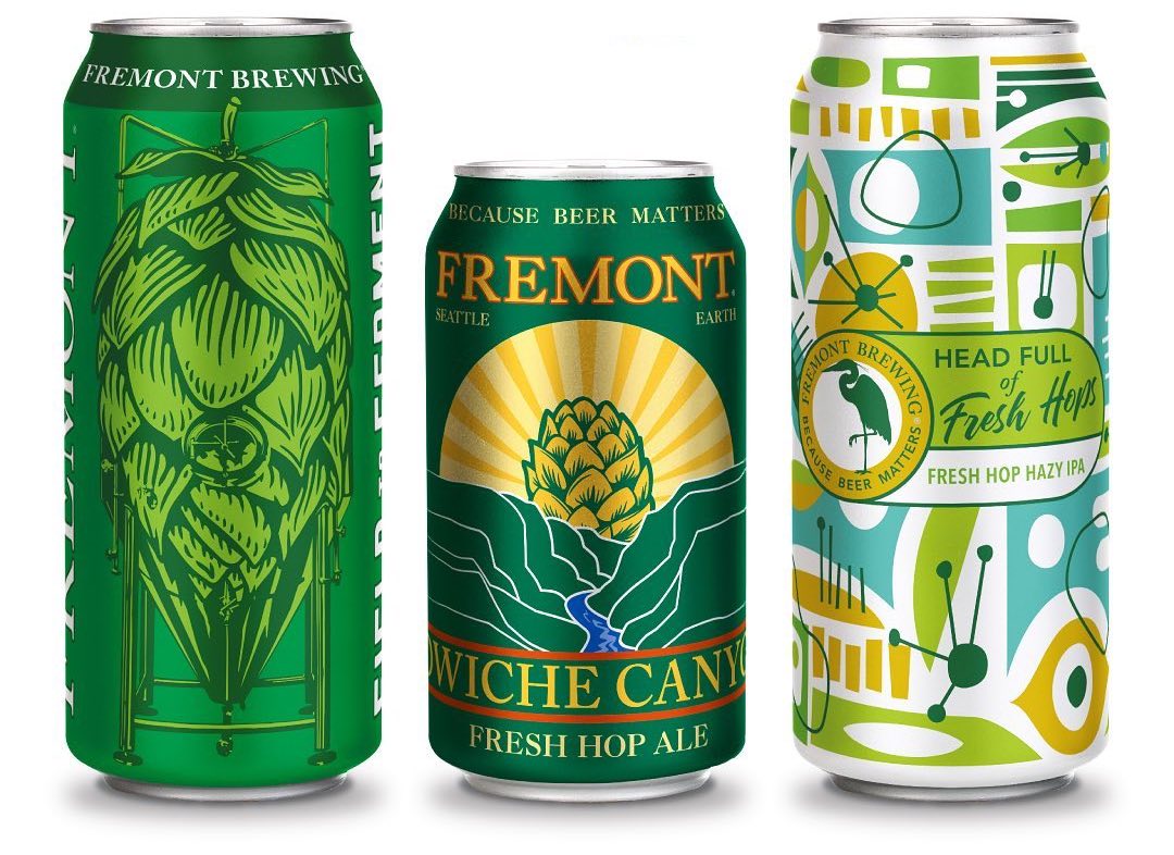 Fremont Brewing Celebrates Fresh Hop Season with "Hop Drops