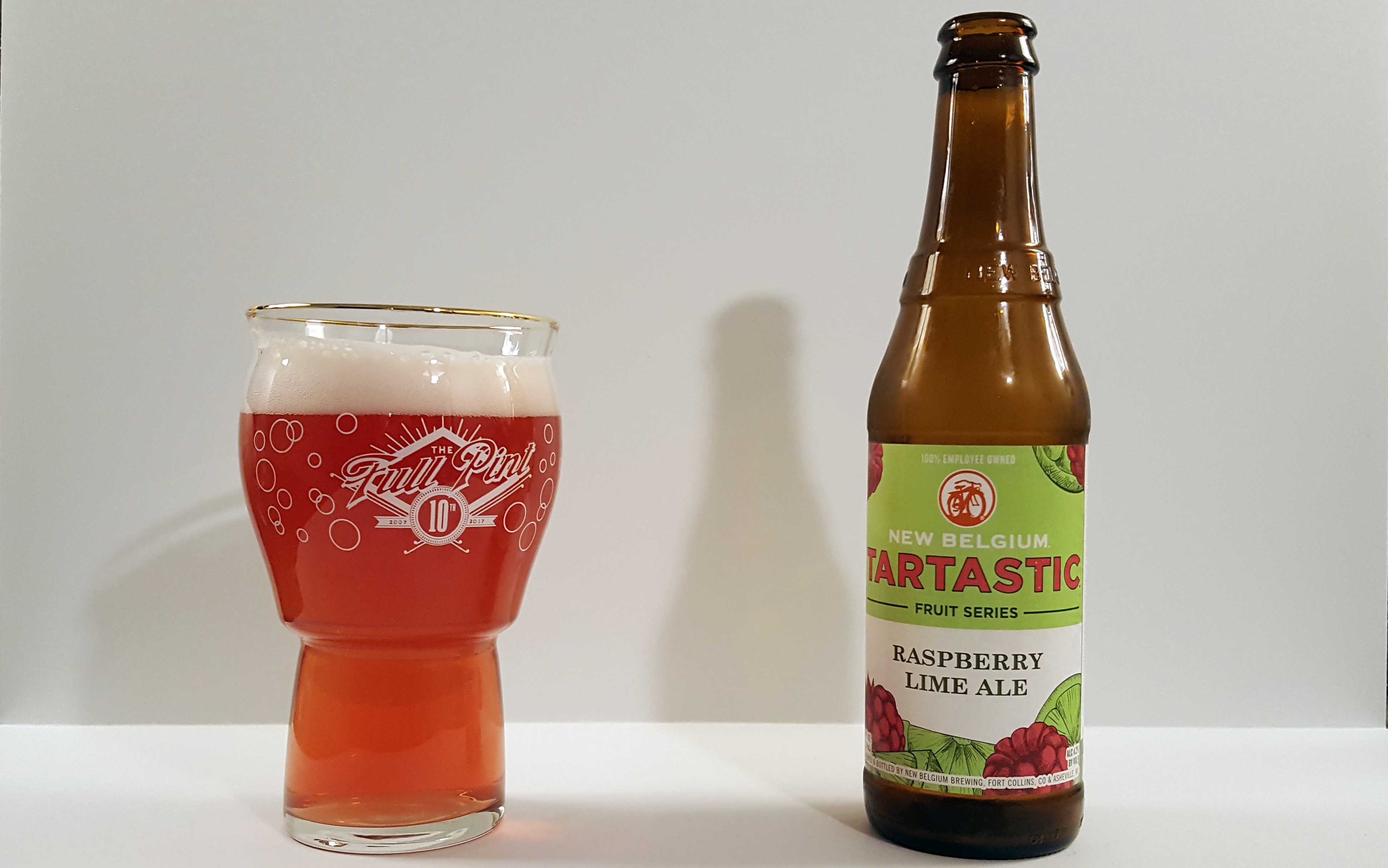 Reviewed New Belgium Tartastic Raspberry Lime Ale •