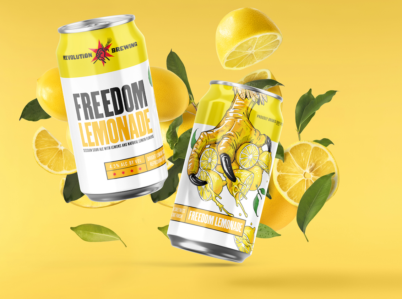 Revolution Brewing Introduces Freedom Lemonade (Don't Worry It's Beer