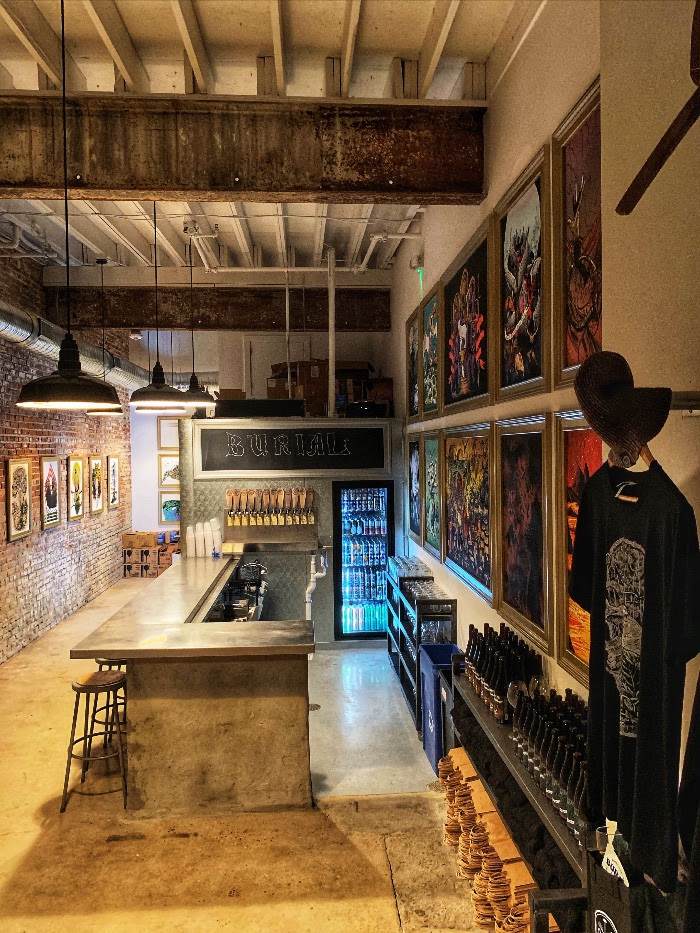 Burial Beer Exhibit Space Opens Tomorrow in Raleigh •