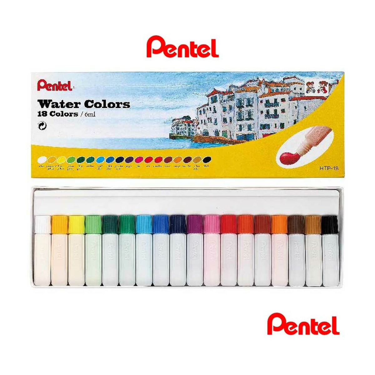 PENTEL WATERCOLOR 6ML SETS Thef;llstop