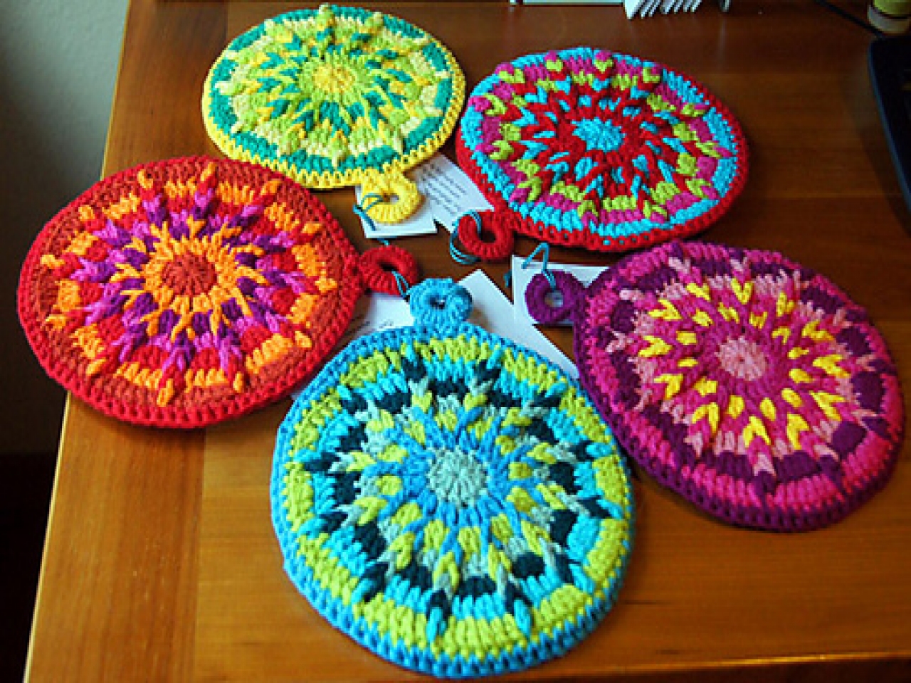 121 Crochet Potholder Patterns The Funky Stitch
