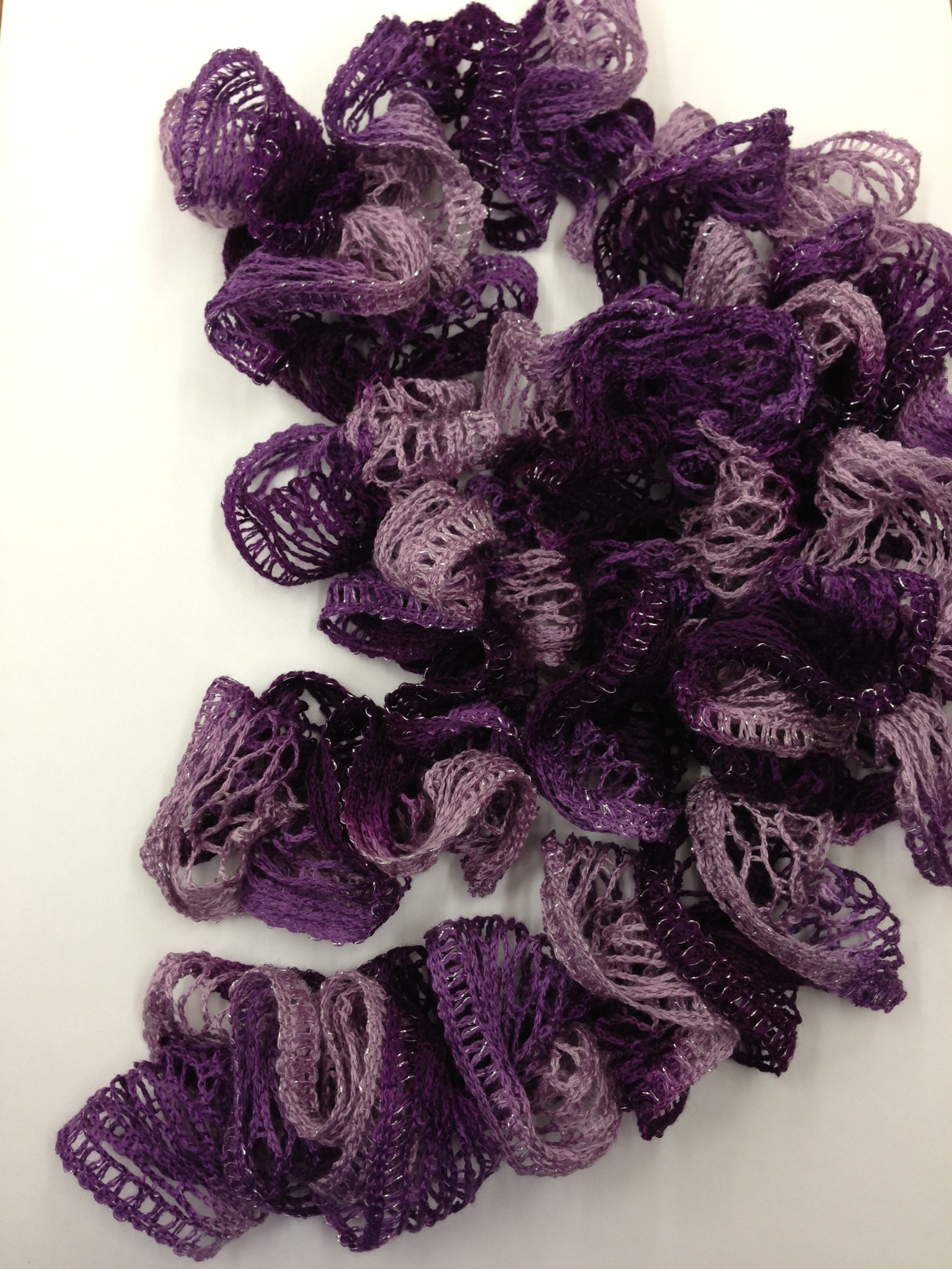14 Ruffle Scarf Knitting Pattern The Funky Stitch