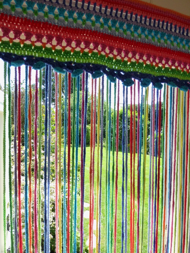 38 Crochet Curtain Patterns The Funky Stitch