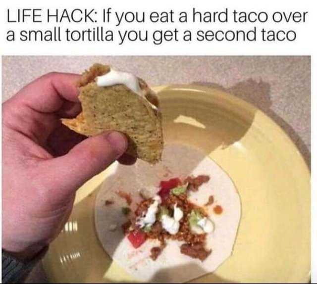 30 Hilarious Taco Memes Because Tacos Aren't Just For Tuesday, They're