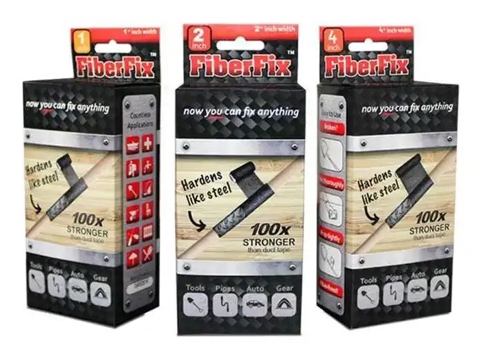 FiberFix This Tape Is 100 Times Stronger Than Duct Tape