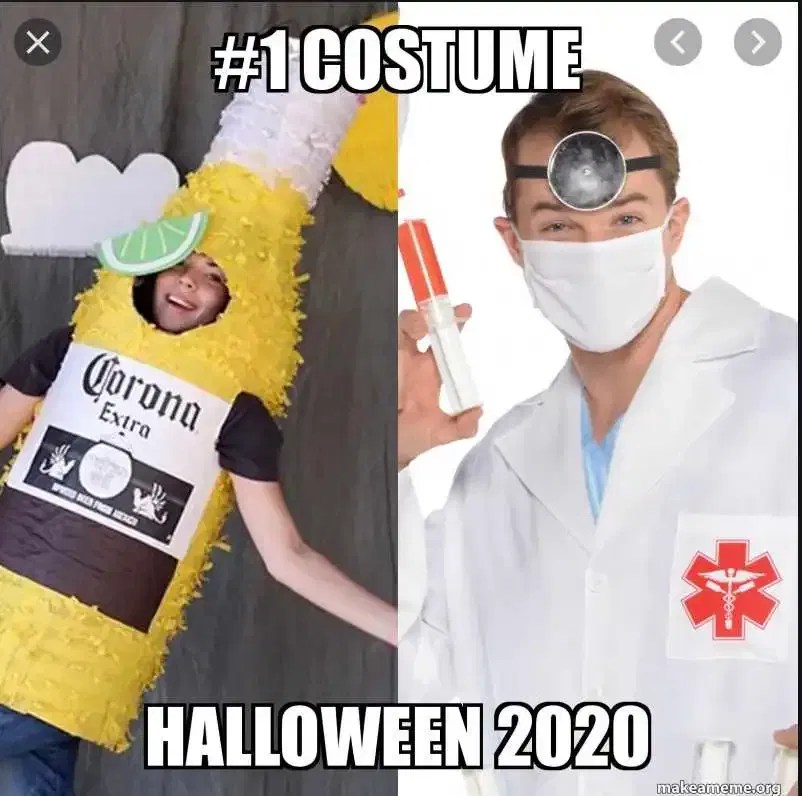20 Halloween 2020 Costumes And Halloween 2020 Memes You'll Love