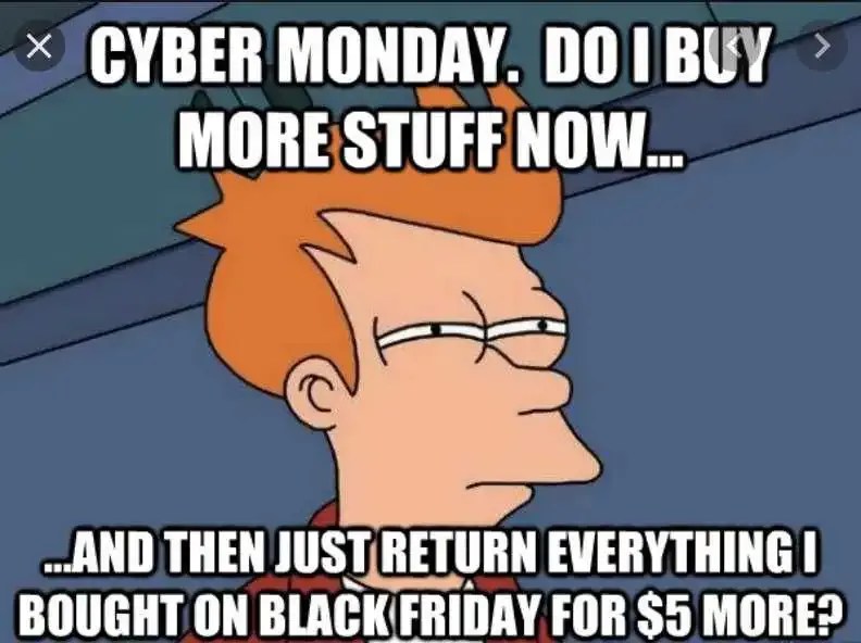 26 Funny Cyber Monday Memes You Can Scroll Through While You Wait For