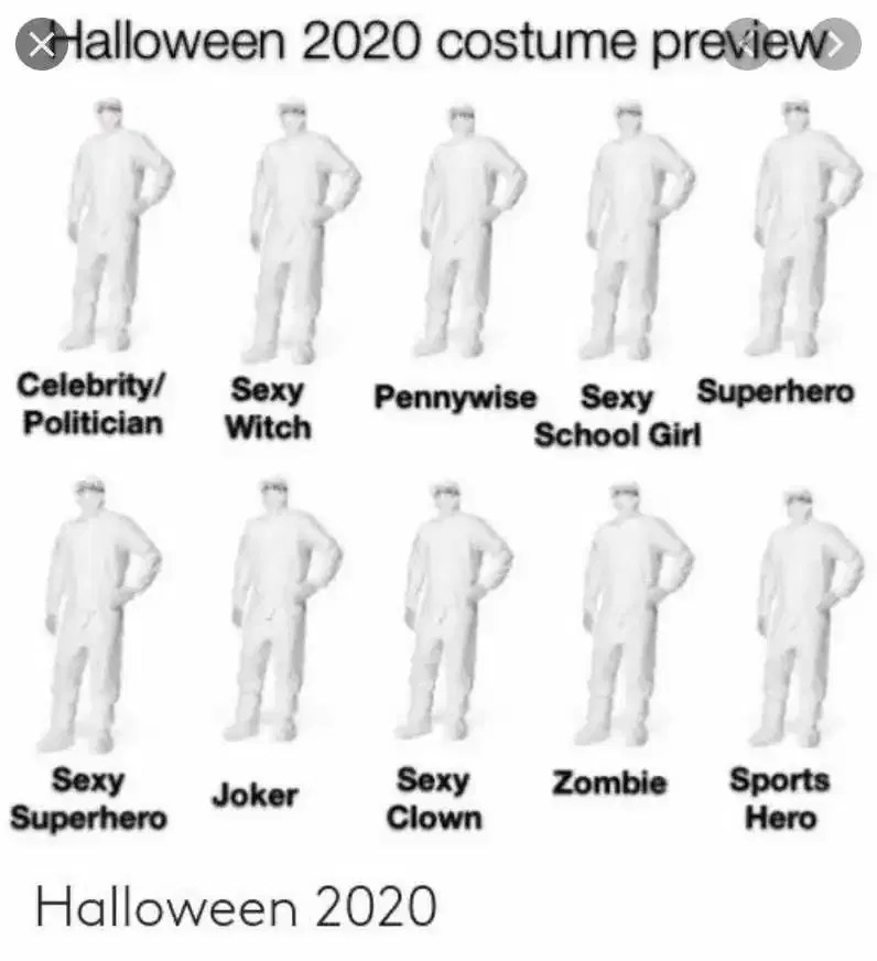 20 Halloween 2020 Costumes And Halloween 2020 Memes You'll Love