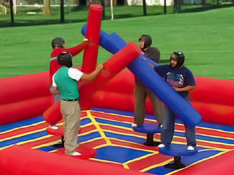 4 Person Inflatable Pedestal Joust Rental The Fun Ones