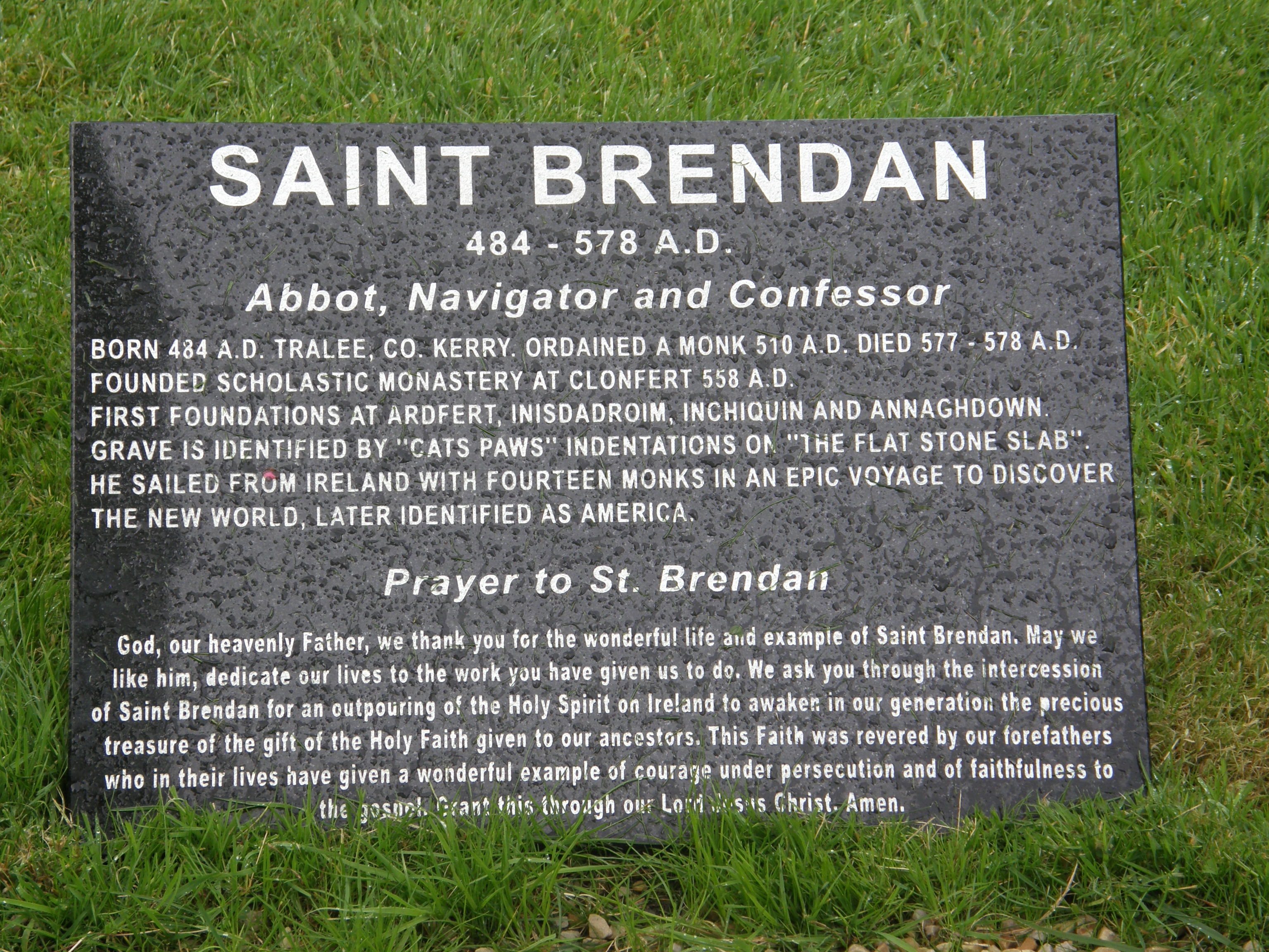 St. Brendan and the Cathedral at Clonfert That Which We Have Heard