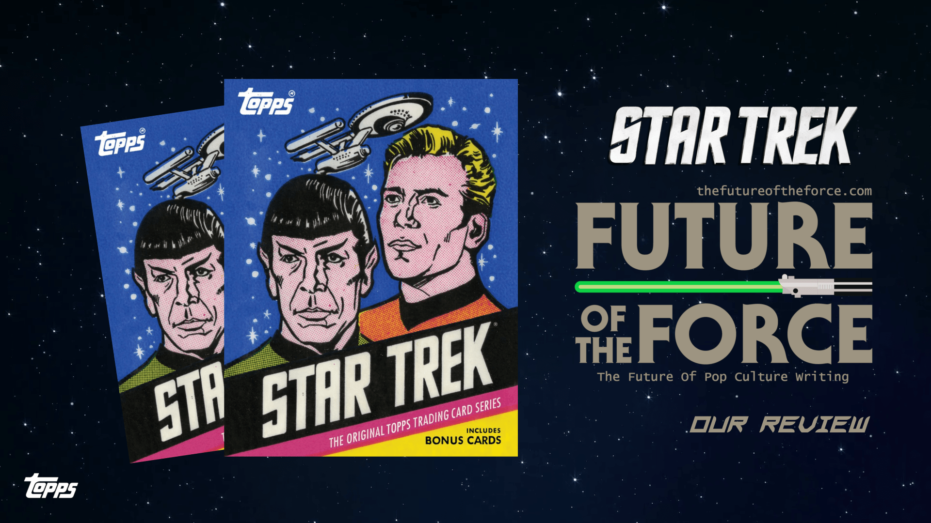 Book Review Star Trek The Original Topps Trading Cards Series Future Of The Force