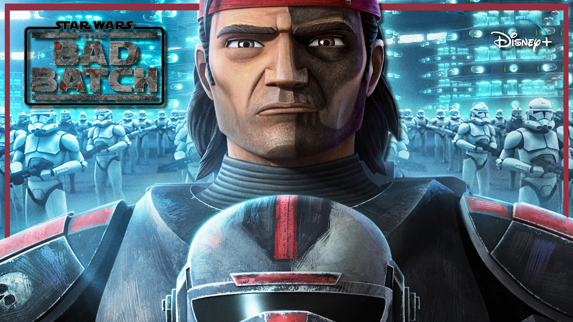 The Bad Batch Hunter Character Poster Future of the Force