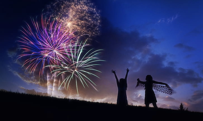 Fireworks Are on in St. Pete Beach