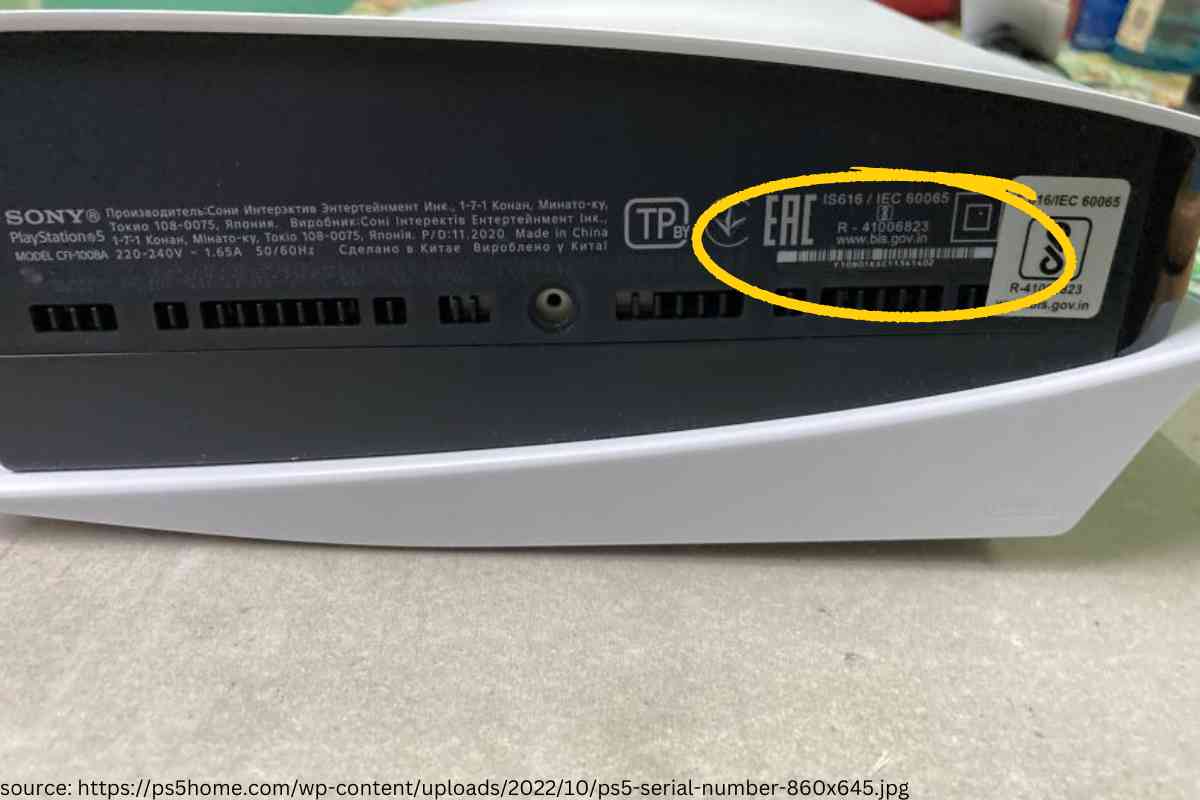 Where Is The PS5 Serial Number? The Gadget Buyer Tech Advice
