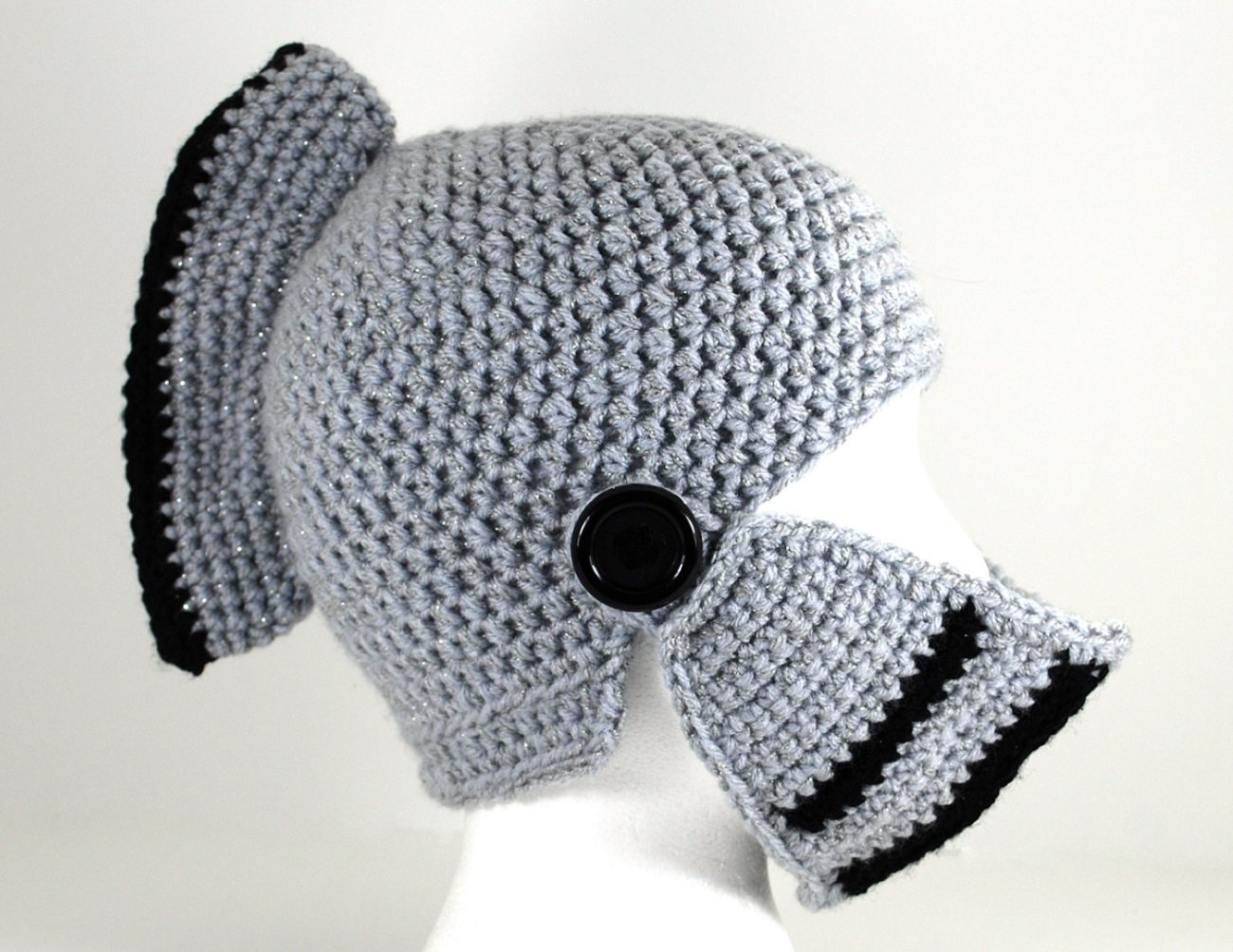 Crocheted Knight Helmet » Gadget Flow