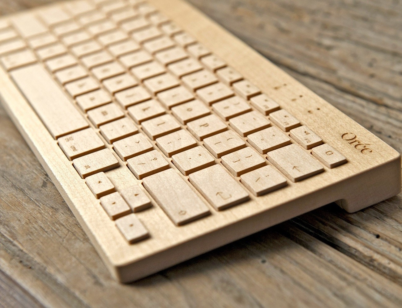 Oree Wooden Keyboard » Gadget Flow