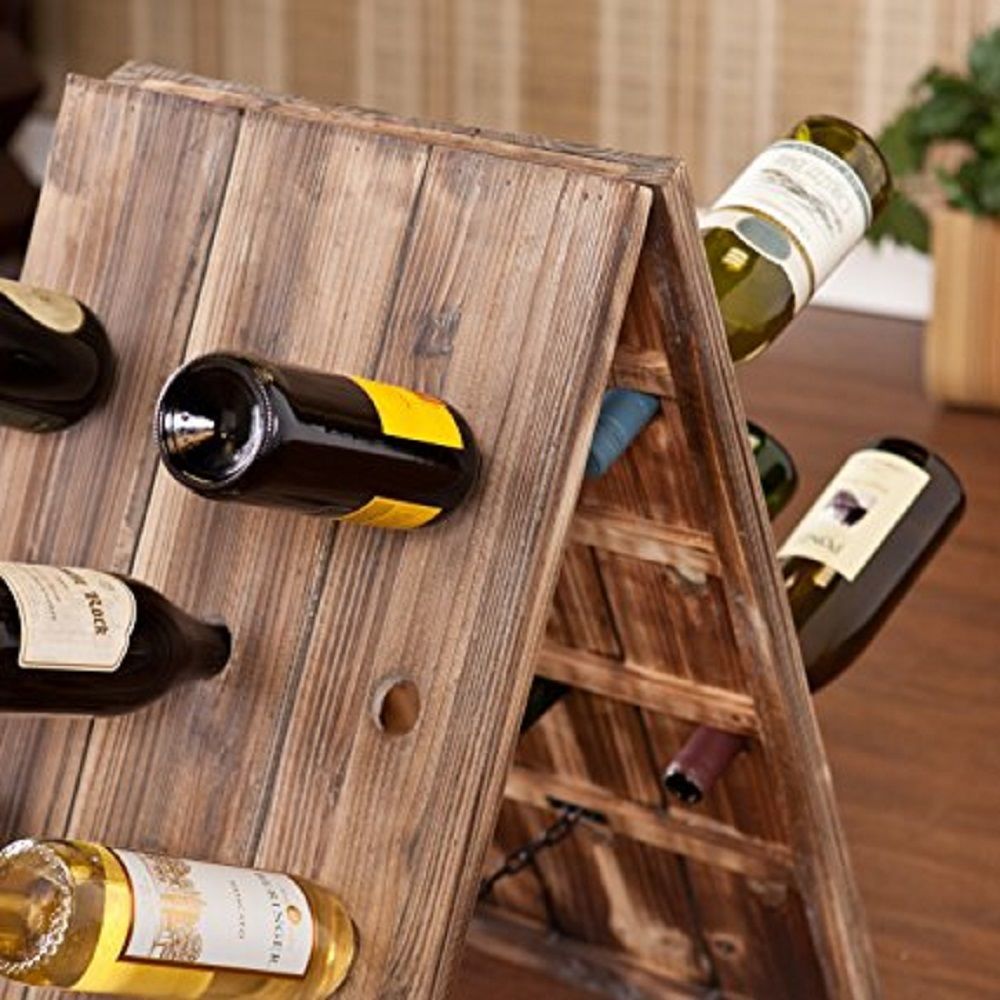 24Bottle Riddling Rack Wine Holder » Gadget Flow