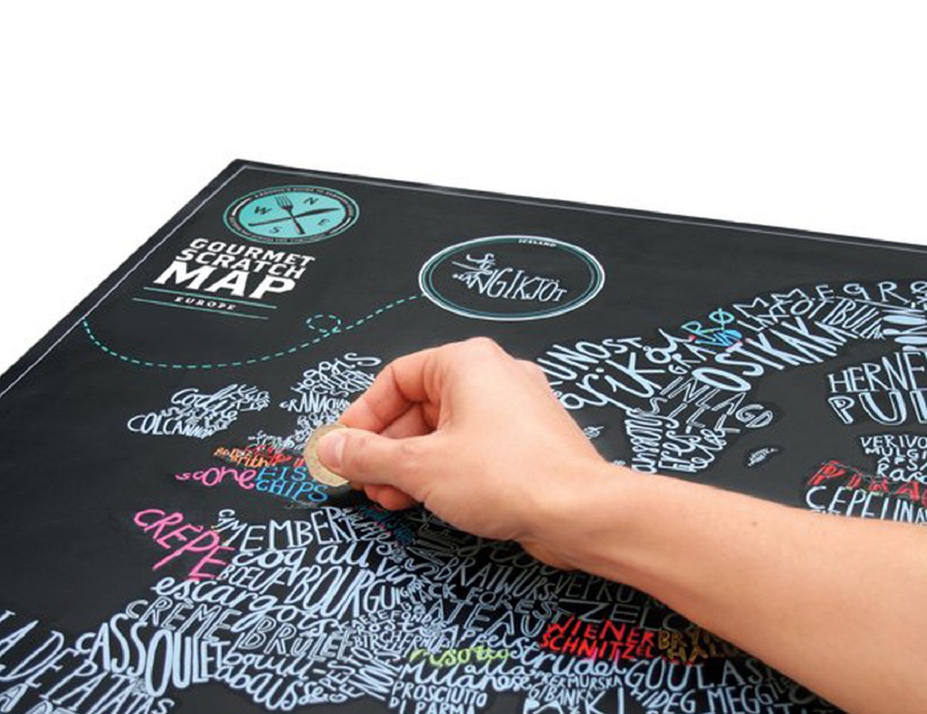 Gourmet Scratch Map » Gadget Flow