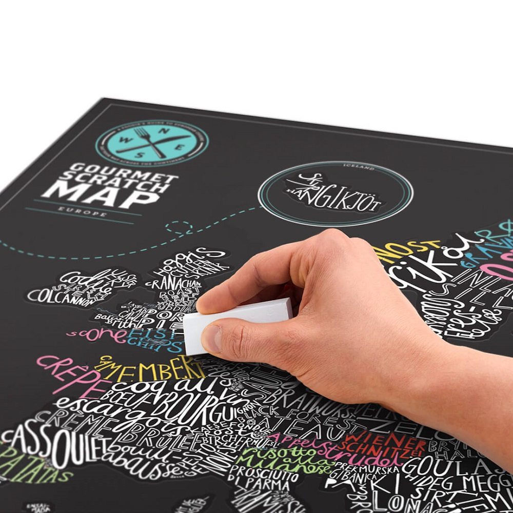 Gourmet Scratch Map » Gadget Flow