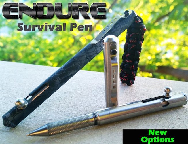 Endure EDC Survival Pen » Gadget Flow