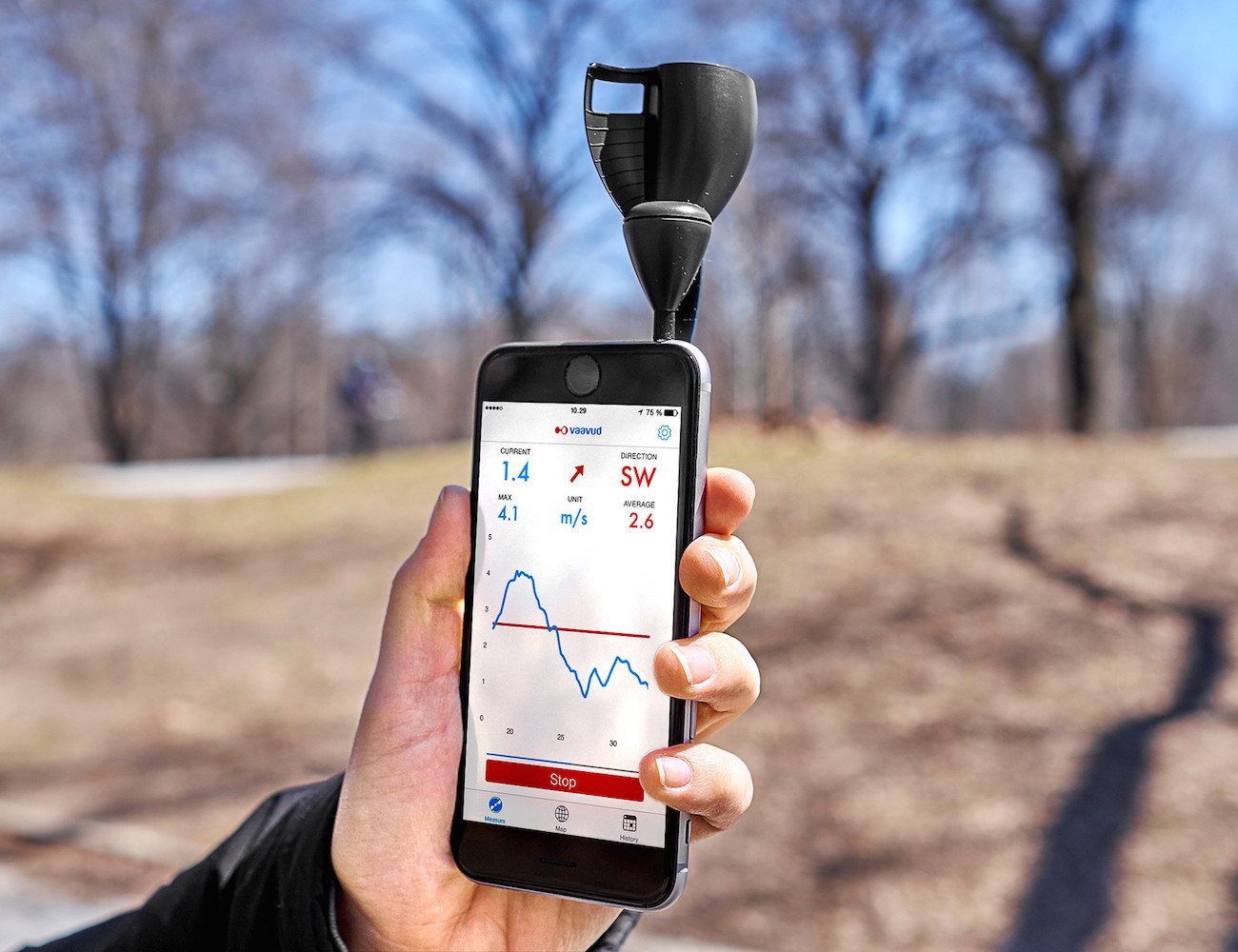 Vaavud v2 Smartphone Wind Meter » Gadget Flow