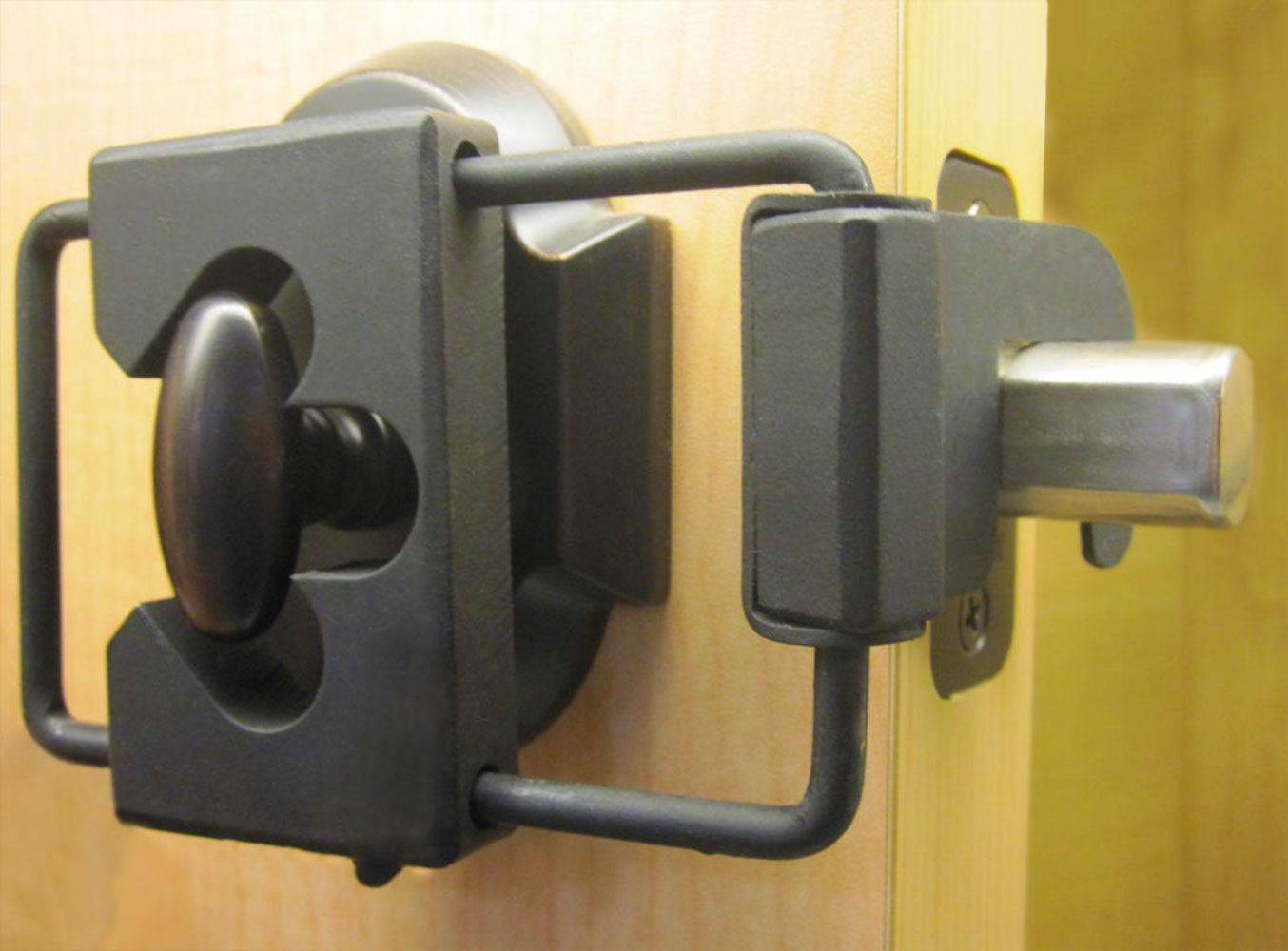 LOKmate Personal Deadbolt Guard » Gadget Flow