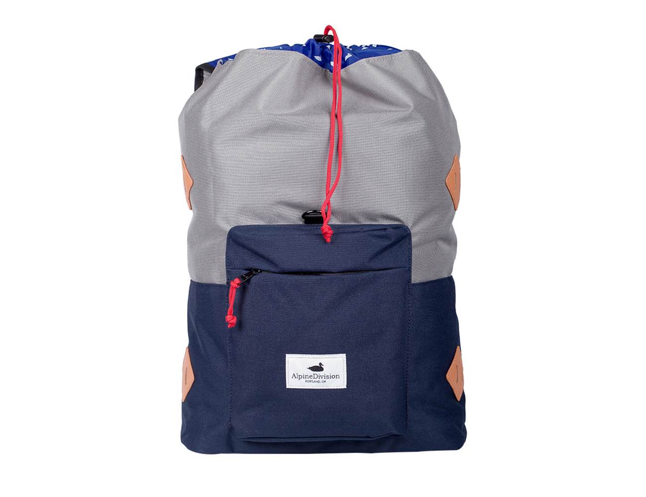 Alpine Division Rockaway Classic Pull String Backpack » Gadget Flow