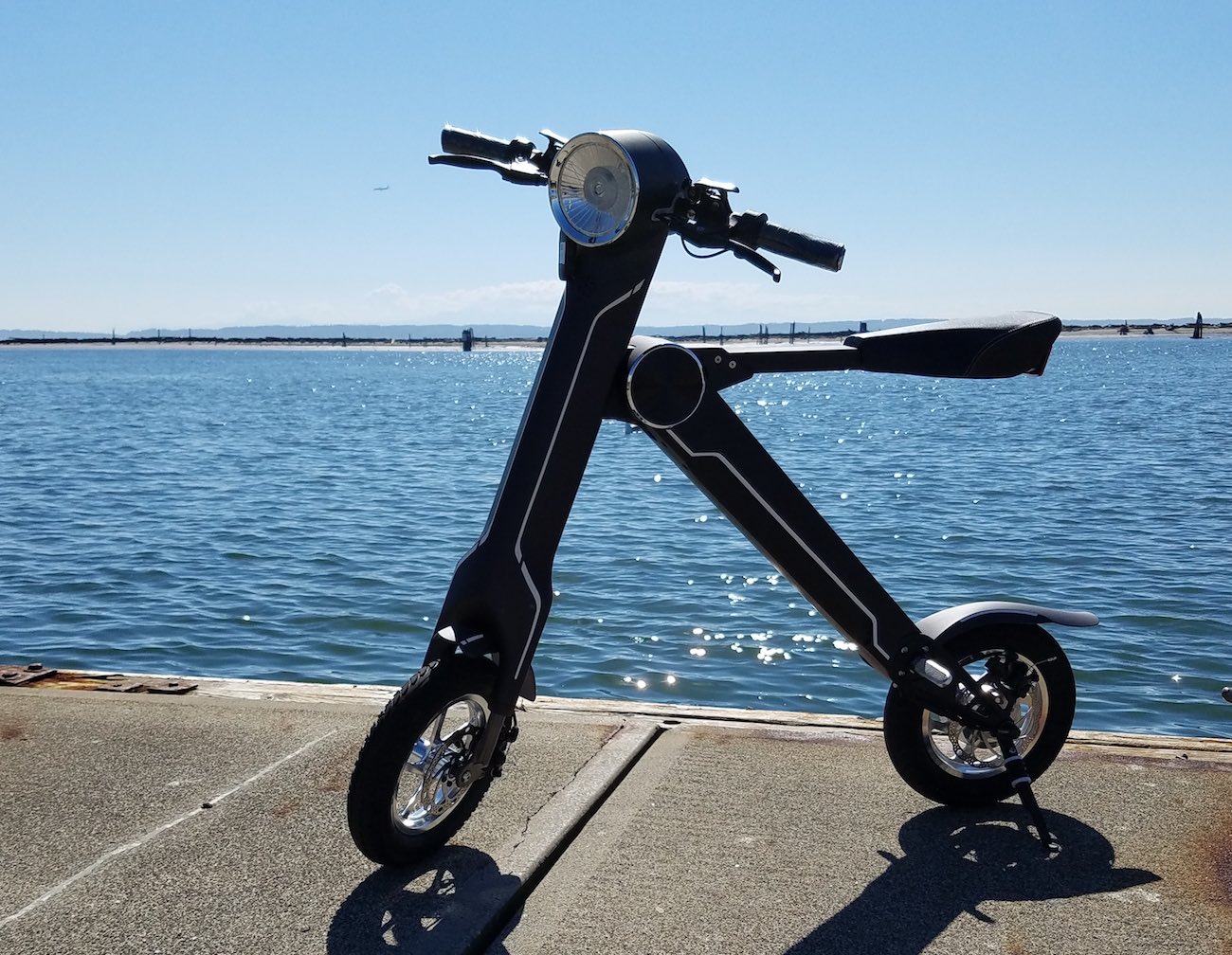 ScootMatic Foldable Electric Bike and Scooter Combo » Gadget Flow