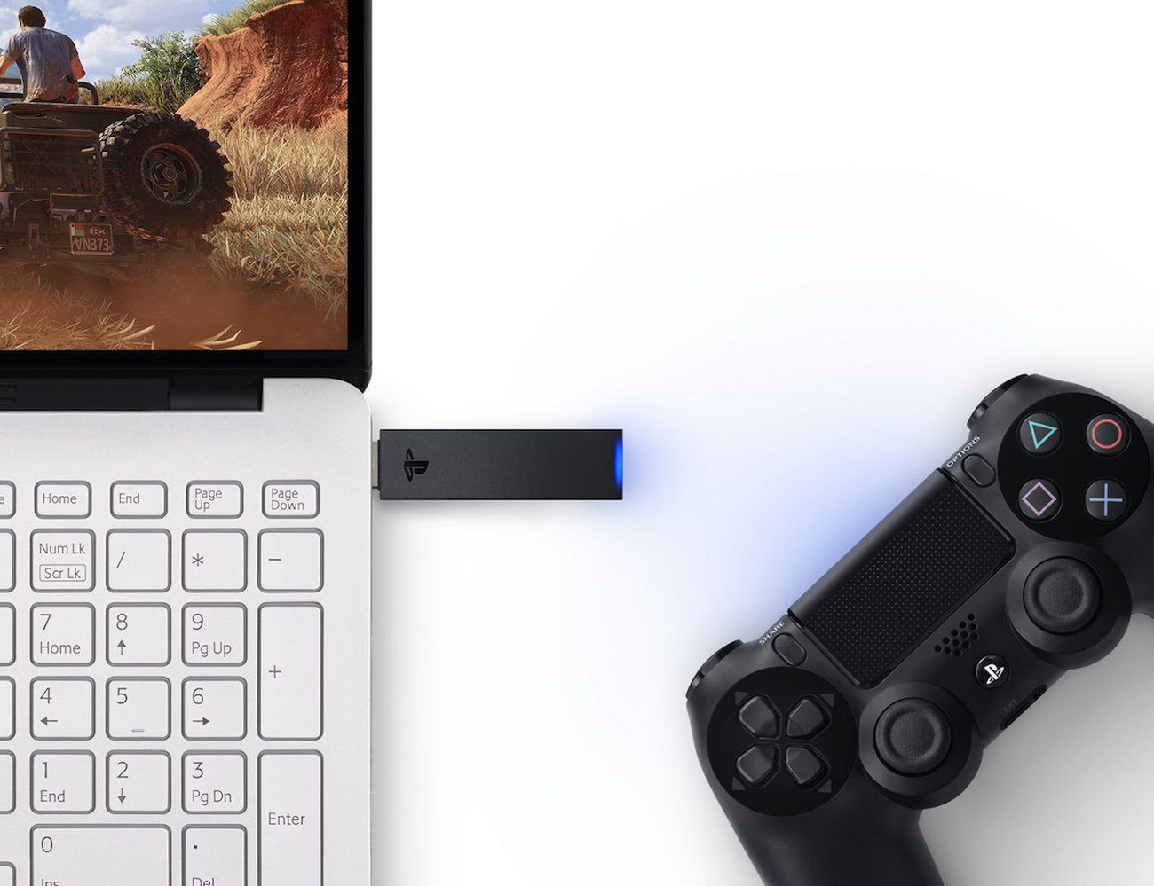 PlayStation DualShock 4 USB Wireless Adapter » Gadget Flow