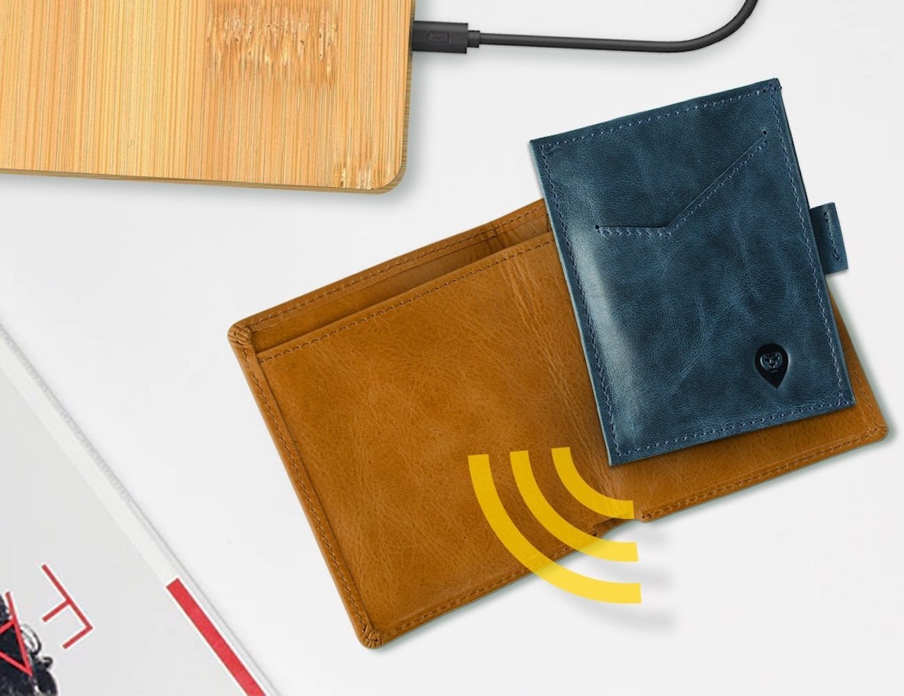 Wallor Smart RFID protected, GPS/BLTE wallet » Gadget Flow
