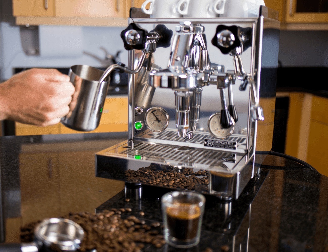 Rocket Cellini Premium Plus Espresso Machine » Gadget Flow