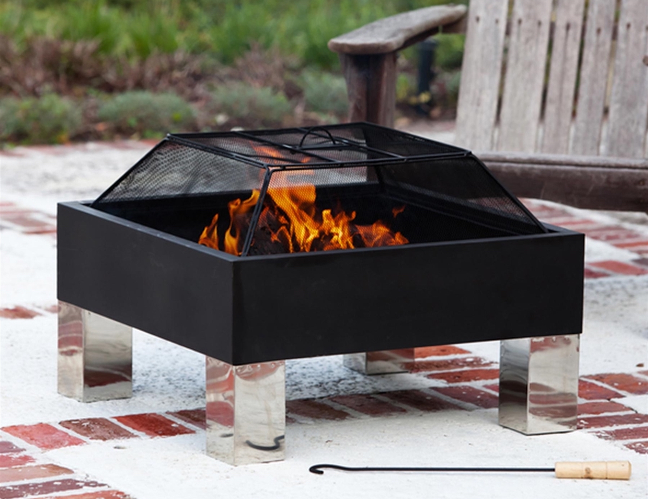 Creative Hotspot Square Fire Pit 2023