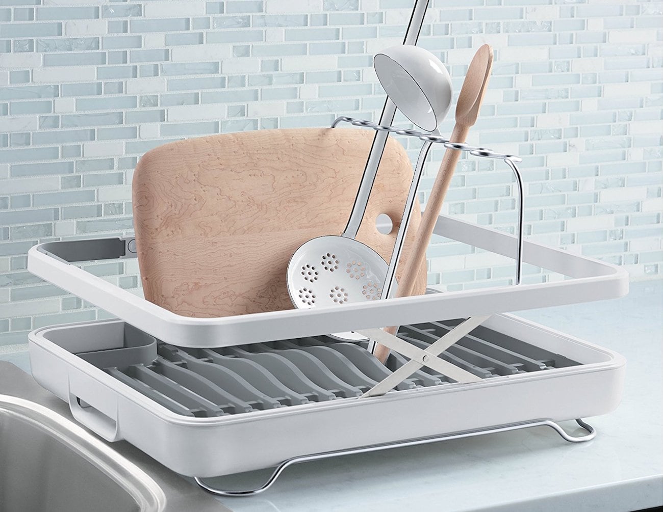 Kohler Lift Collapsible Dish Rack » Gadget Flow