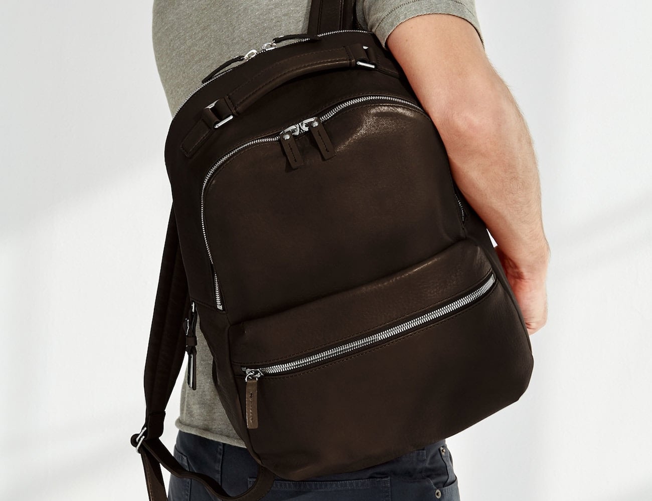 Shinola Runwell All Leather Backpack » Gadget Flow