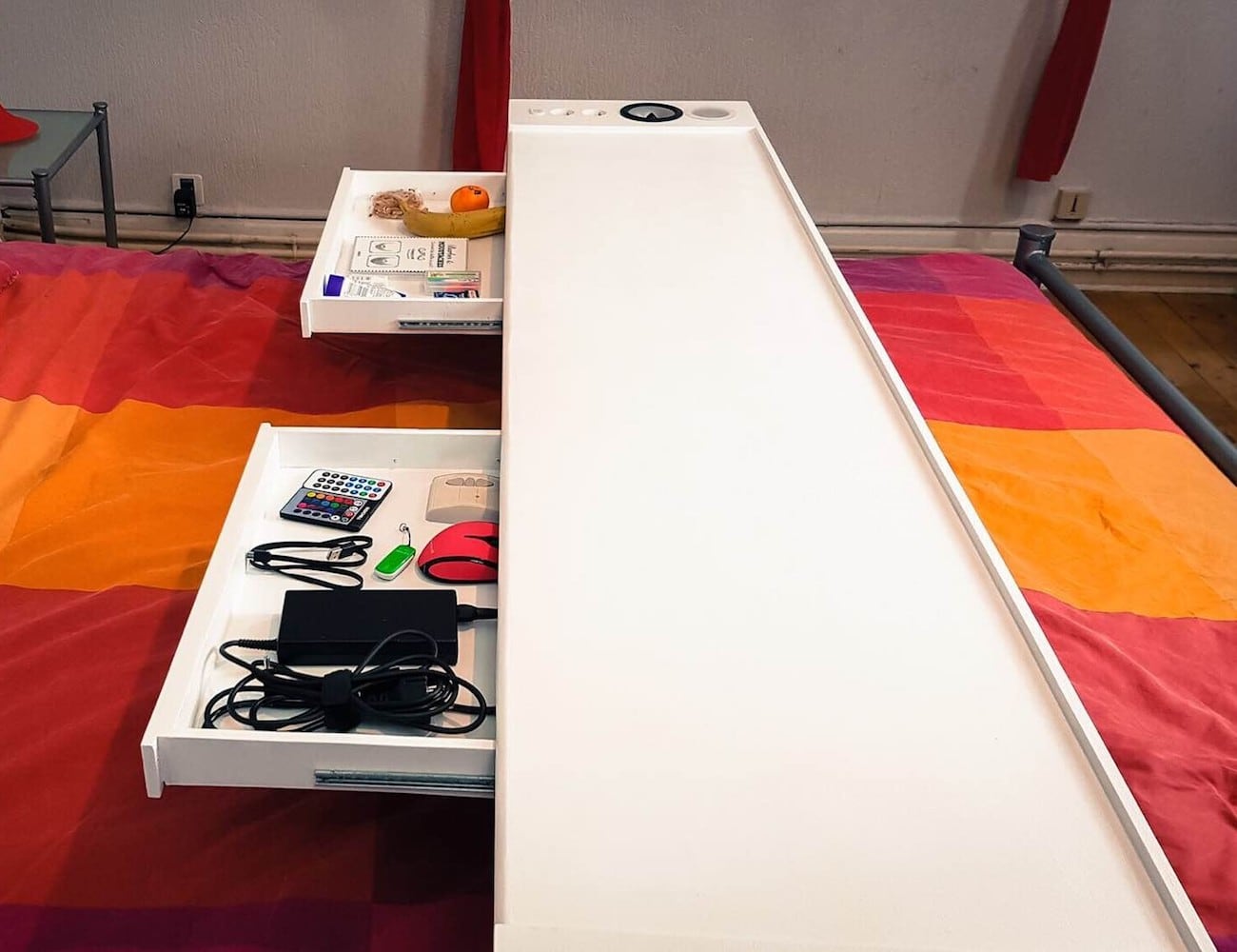 Bedchill Overbed Rolling Table » Gadget Flow