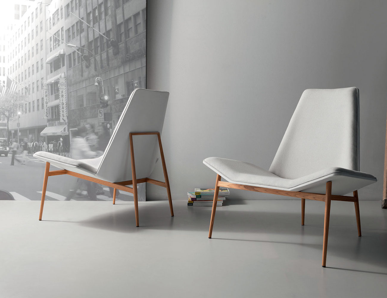 The Modloft Kent Lounge Chair Combines Minimalism and Modernism