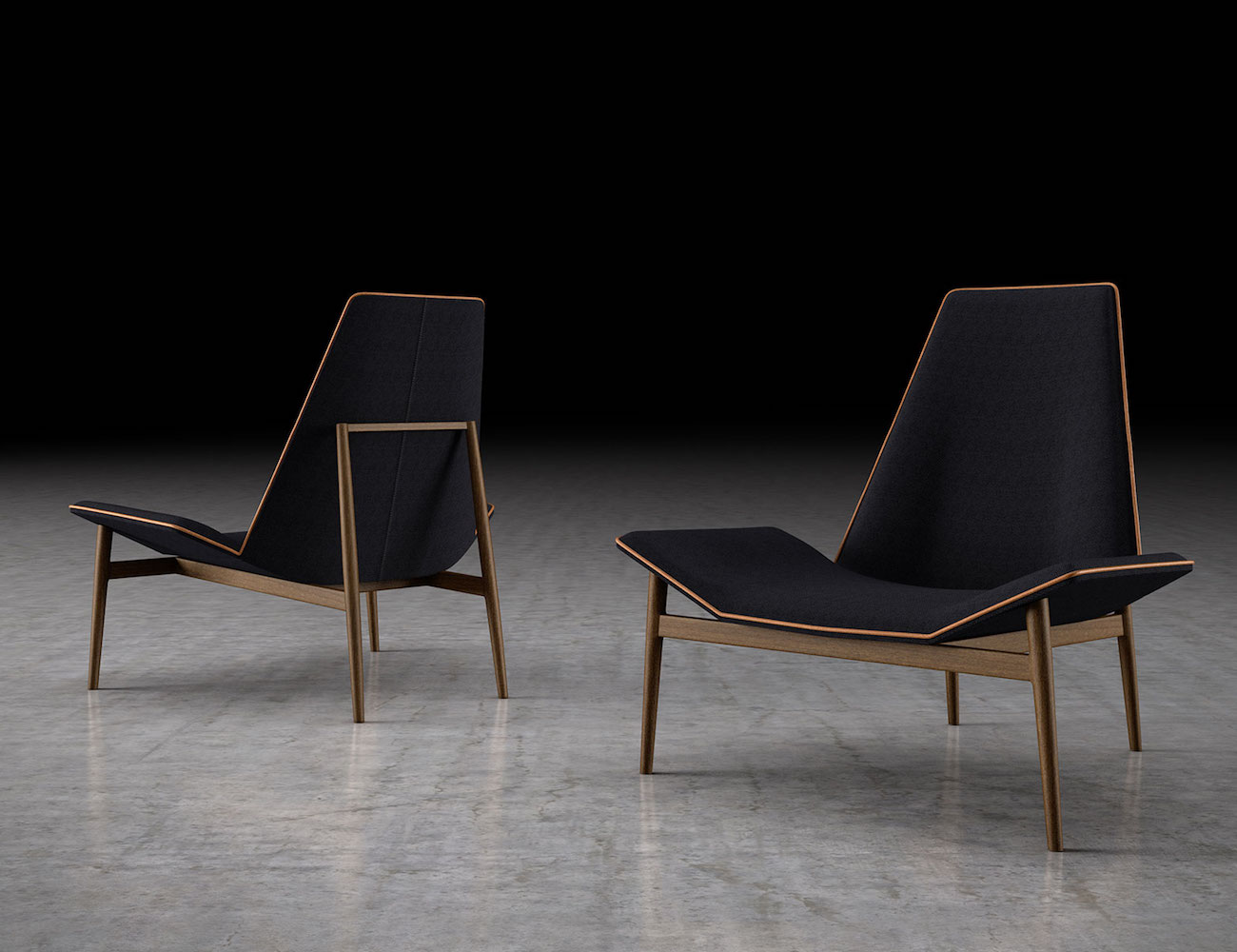 The Modloft Kent Lounge Chair Combines Minimalism and Modernism