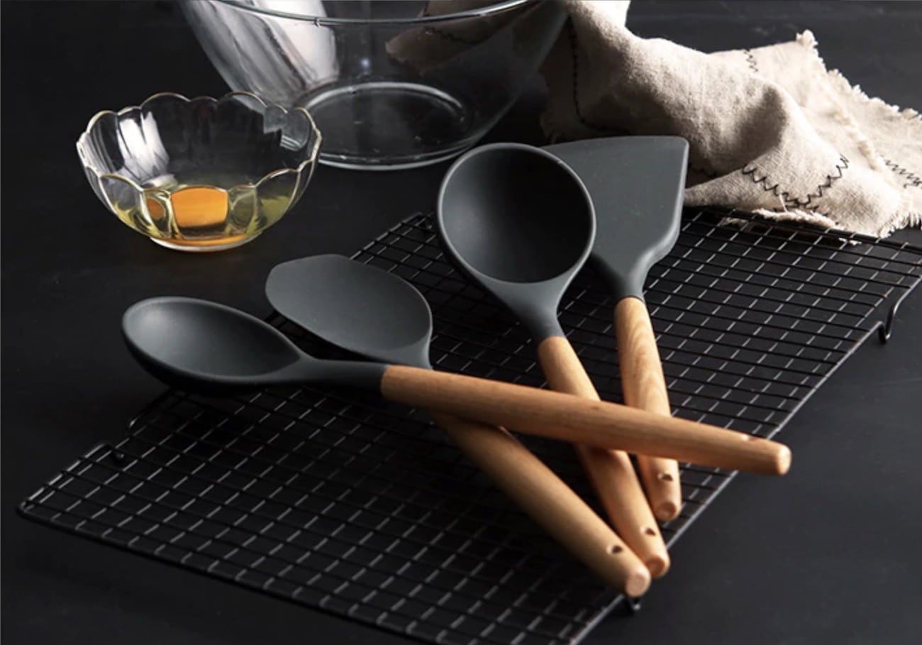 These stylish cooking utensils combine form and function