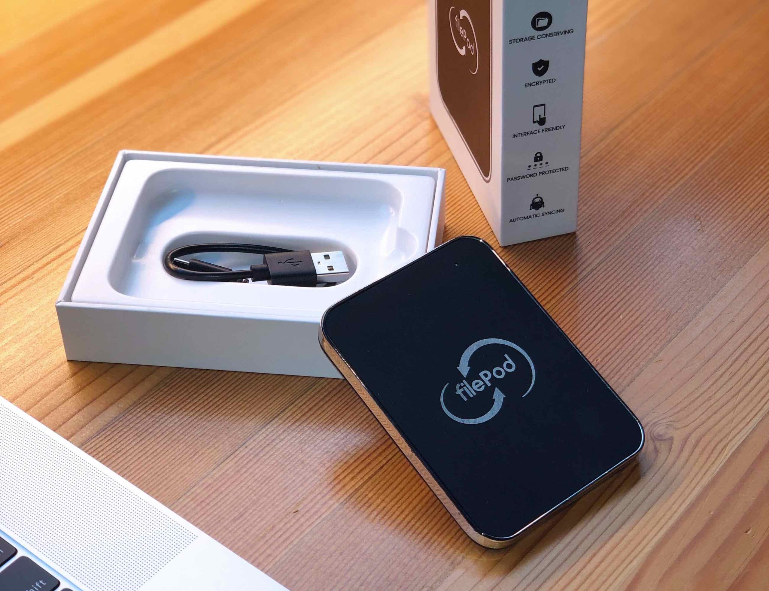 This automatic file storage device even works offline