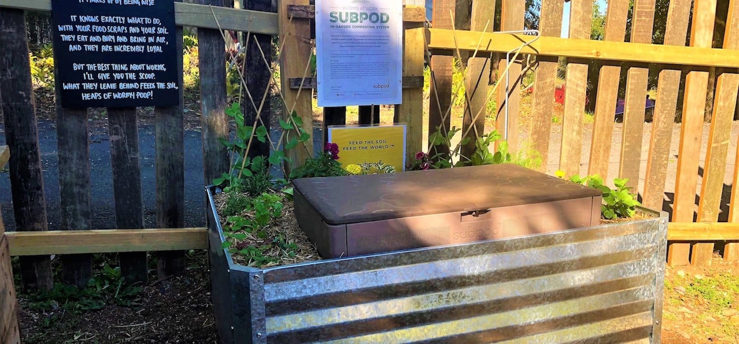 Turn Your Waste into Gold with this Underground Compost Pod
